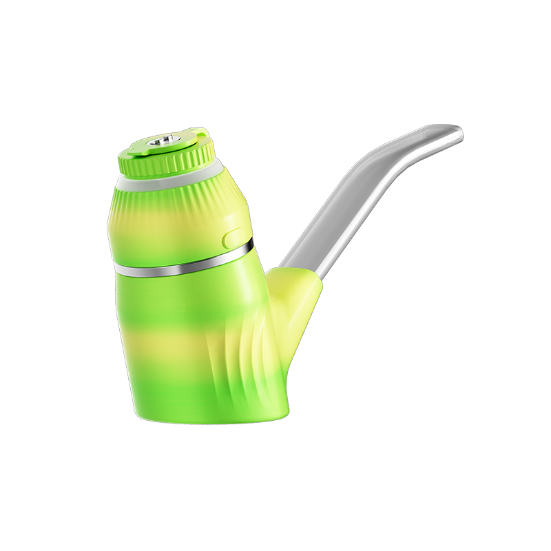 Heybar Heypipe Sherlock Wax Vape - Green & Yellow