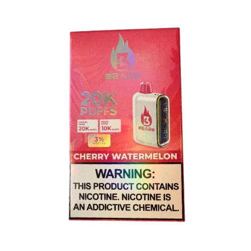 3 Bar 20k 3% Rechargeable Disposable