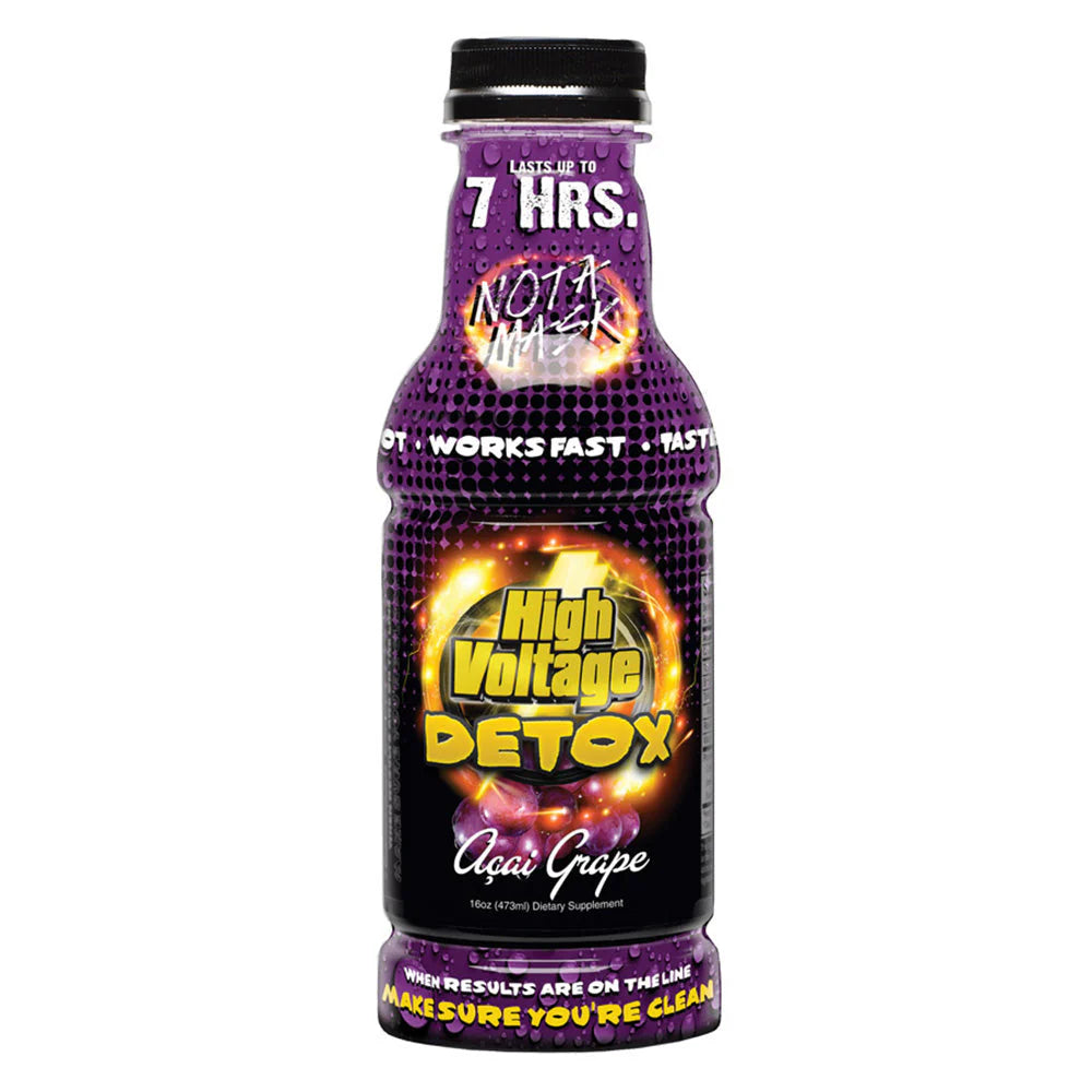 High Voltage 7-Hour Detox Drink 16oz - Acai Grape