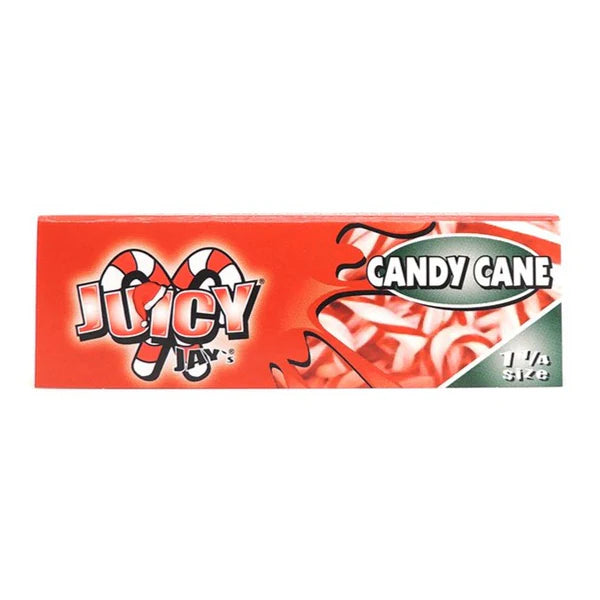 Juicy Jay's 1 1/4'' Rolling Paper -Candy Cane 32/pk 24ct/bx