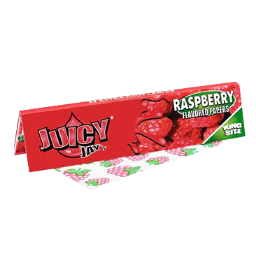 Juicy Jay's 1 1/4'' Rolling Paper -Raspberry 32/pk 24ct/bx