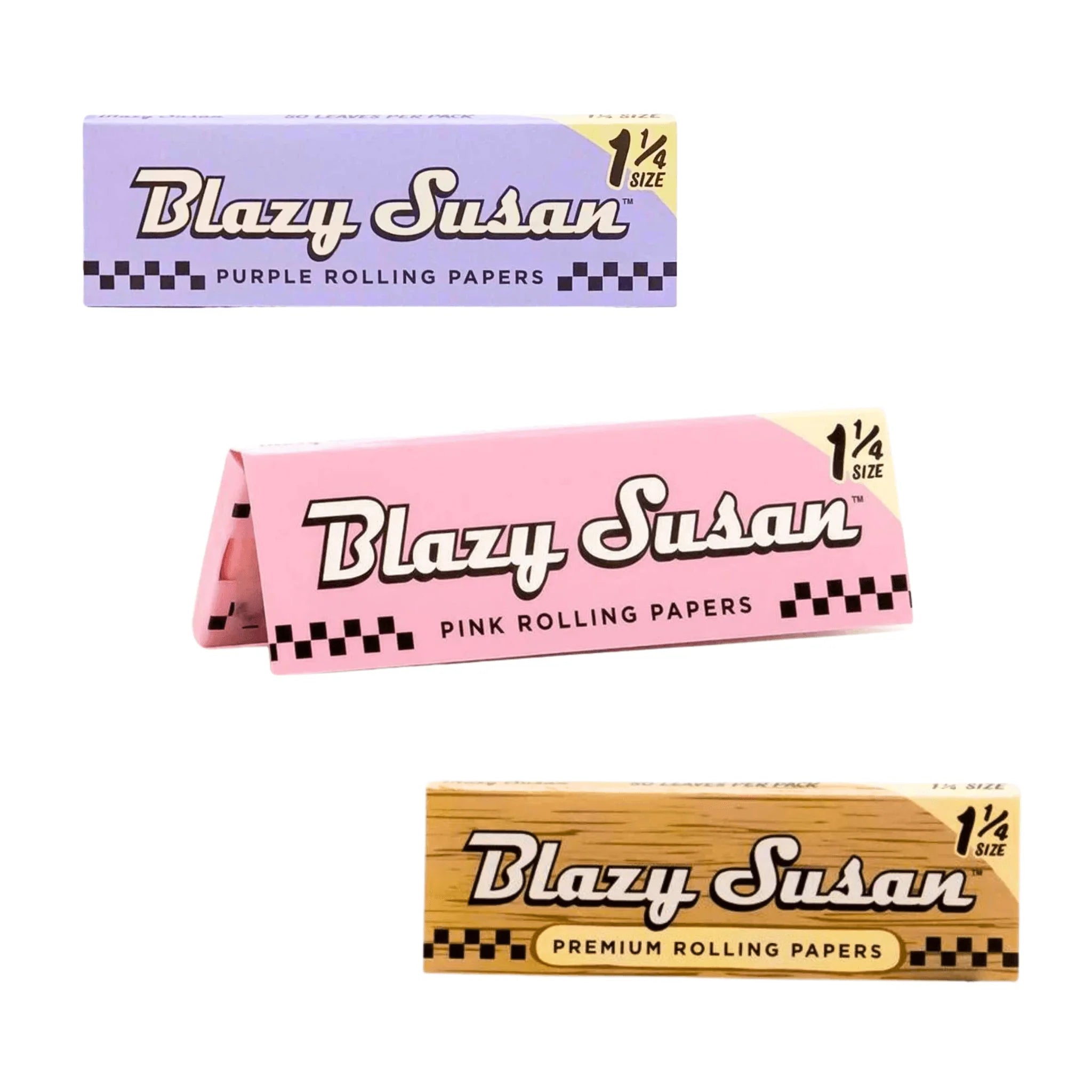 Blazy Susan 1 1/4" Rolling Papers 50PK 50CT/BX