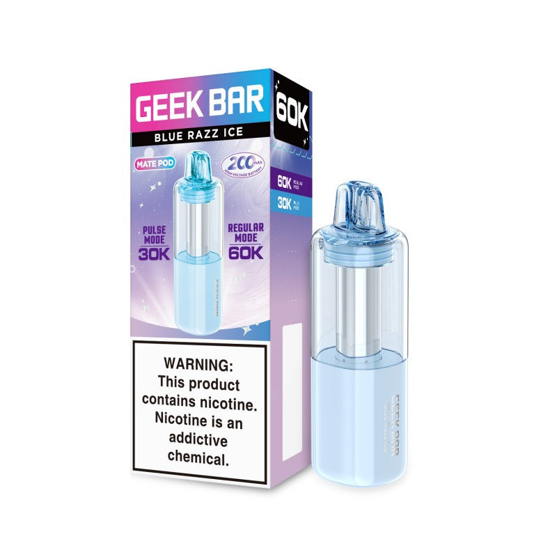 Geek Bar Mate 60K Disposable Vape Kits and Pods