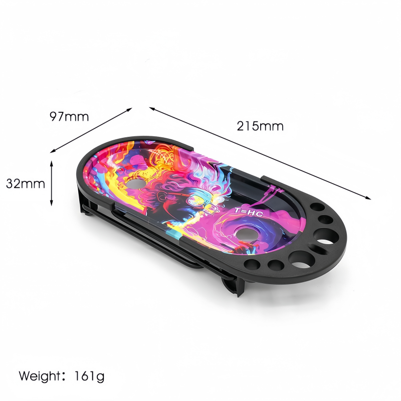 Multifunctional Rolling Tray Table Set Smoking Accessories Rolling Tray with Stand