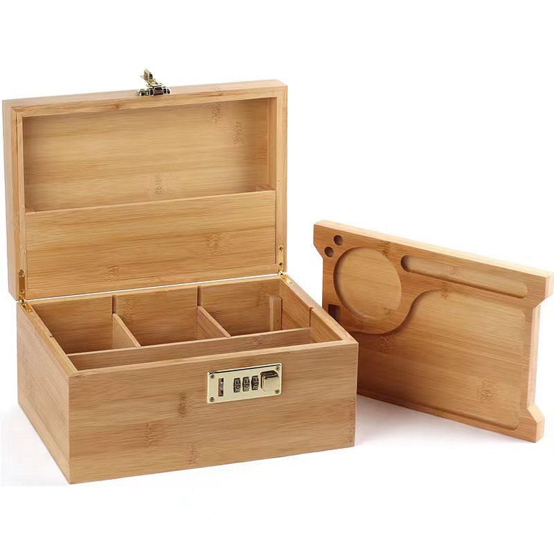 TPC Stash Box – Premium Wooden Herb Storage Kit