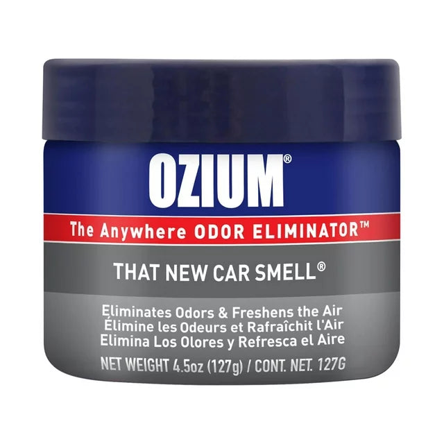 Smoke Odor Ozium Gel New Car 4.5oz.