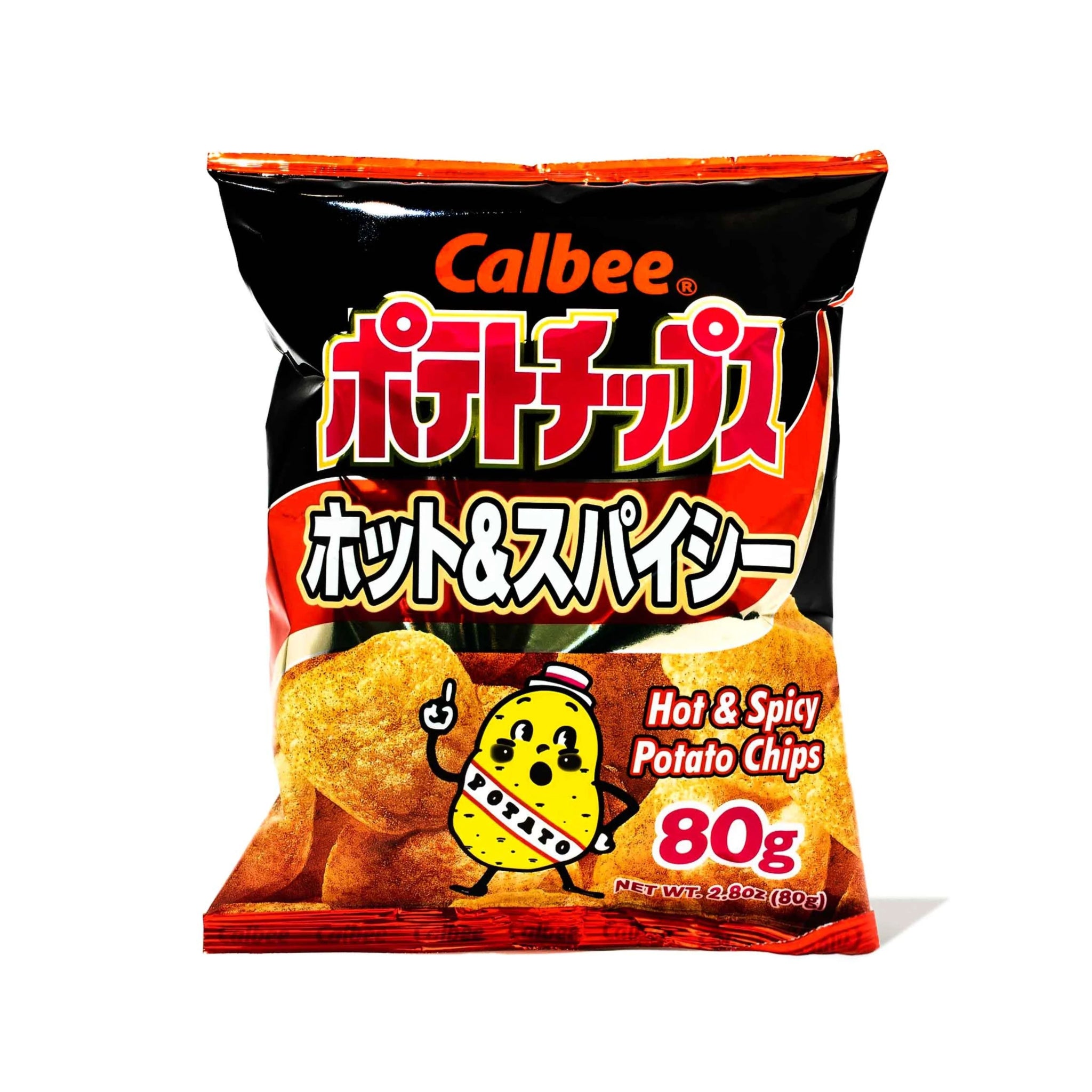 Calbee Potato Chips Hot & Spicy (Japan) - TPCSUPPLYCO