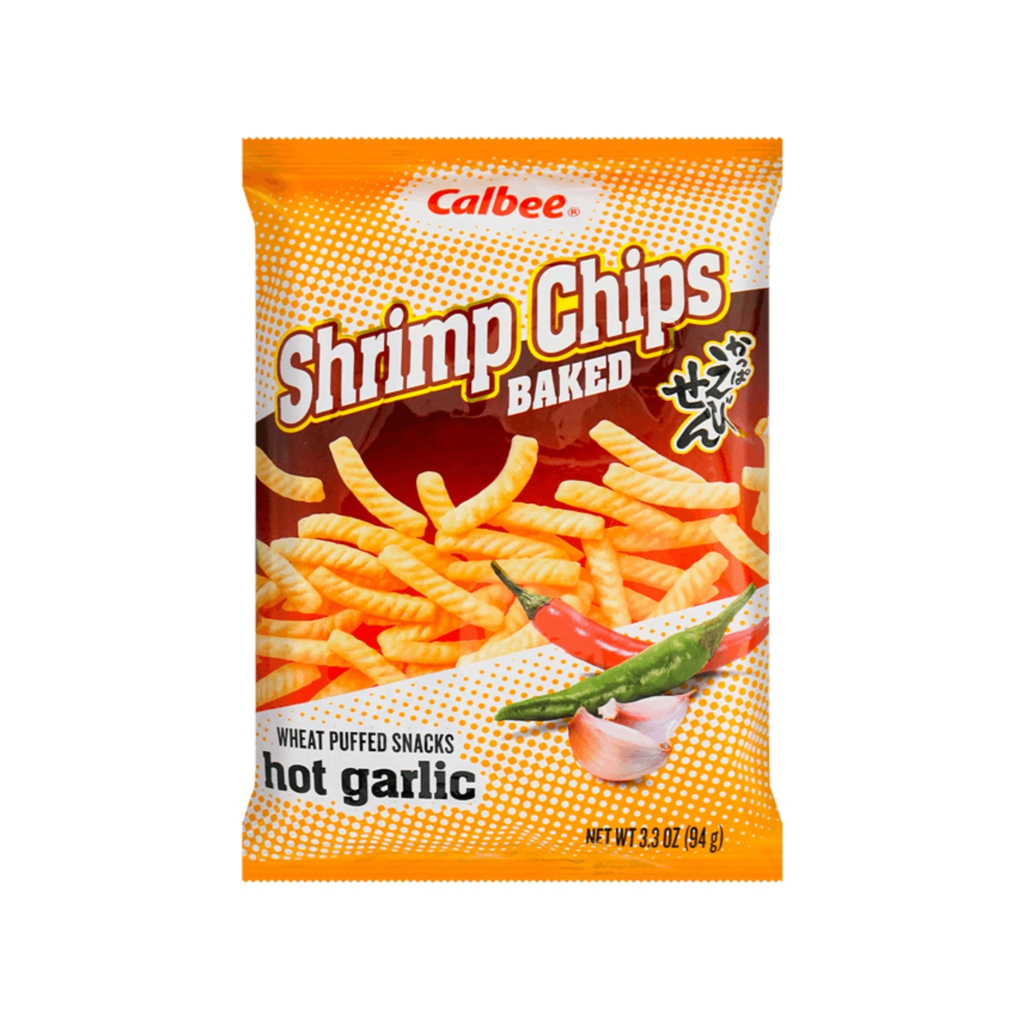 Calbee Shrimp Chips Garlic (Japan) - TPCSUPPLYCO