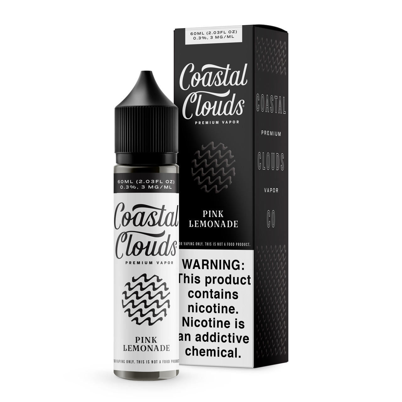 Coastal Clouds E - Liquid 3mg - 6mg Drip juice Freebase - TPCSUPPLYCO
