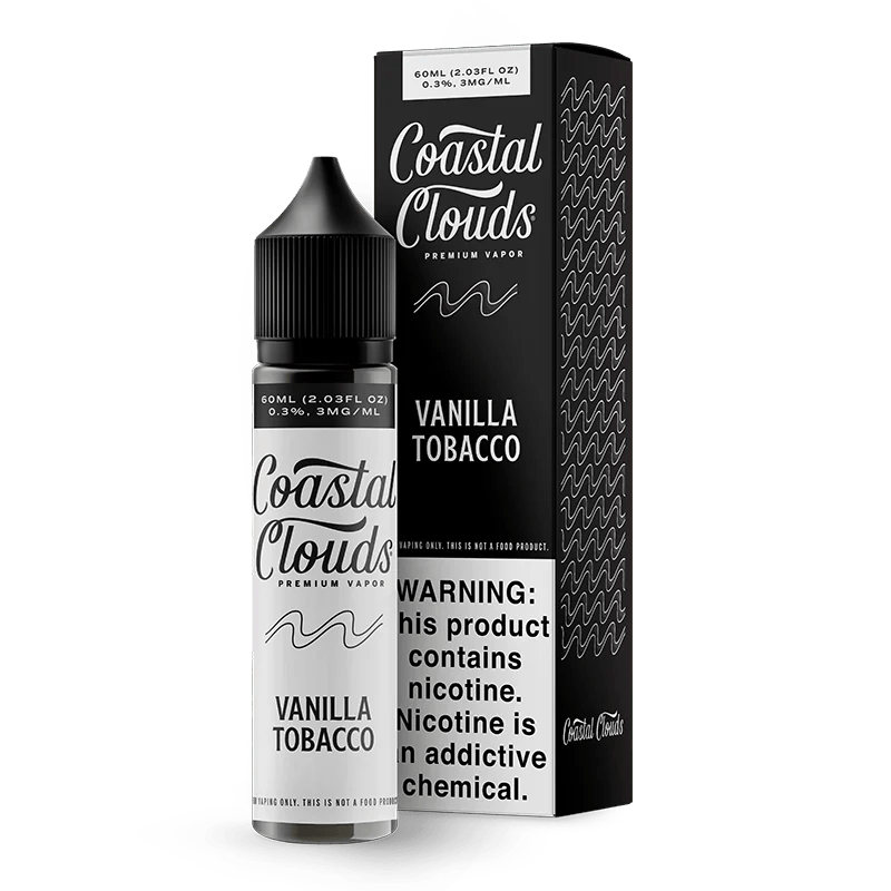 Coastal Clouds E - Liquid 3mg - 6mg Drip juice Freebase - TPCSUPPLYCO