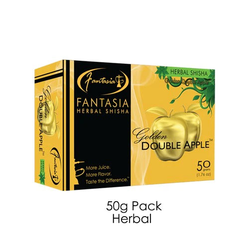 Fantasia Herbal 50g 10CT/BX Golden Double Apple