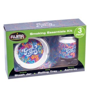 Fujima 3 - in - 1 Gift Set - Ashtray / Jar / Tray - TPCSUPPLYCO