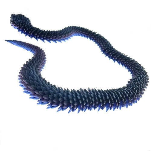 3D Printed Snake 28" Assorted 1 Count