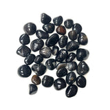 Black Onyx Tumbled by the Pound 1"-2" Pieces