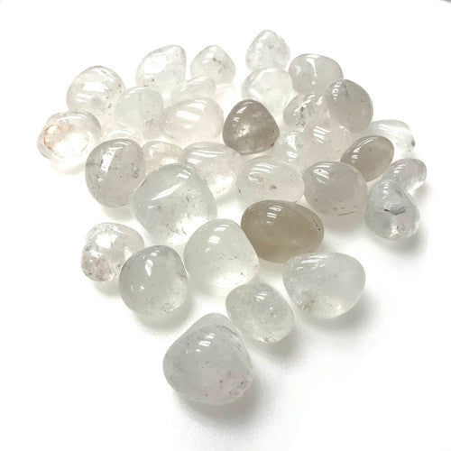 Crystal Quartz Tumbled by the Pound 1"-2" Pieces