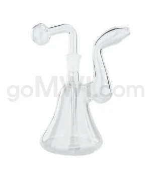Glass Oil Burner 6" w/ 3PC Glass Tear Drop Waterpipe