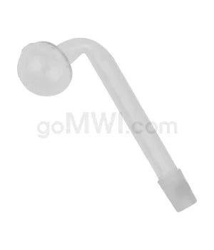 Glass Oil Burner 6" GOG 19mm Clear