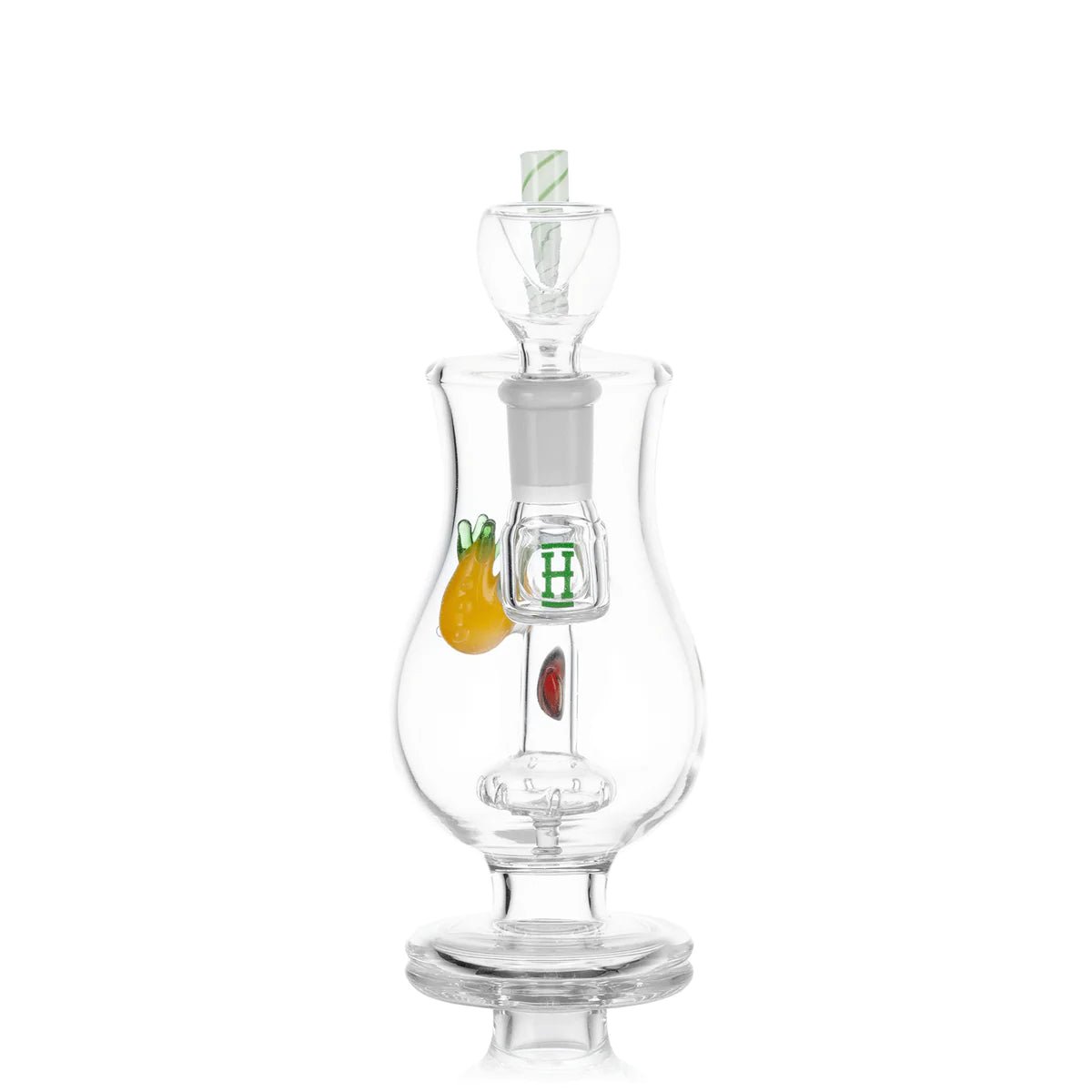 Hemper 6" 5mm GOG w/ Showerhead Perc - Pina Colada - TPCSUPPLYCO