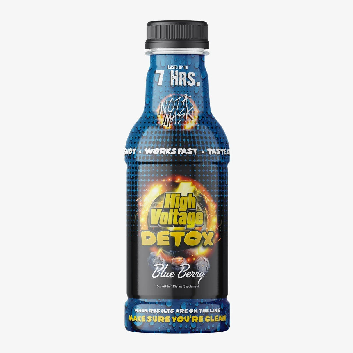 High Voltage 7-Hour Detox Drink 16oz - Blueberry