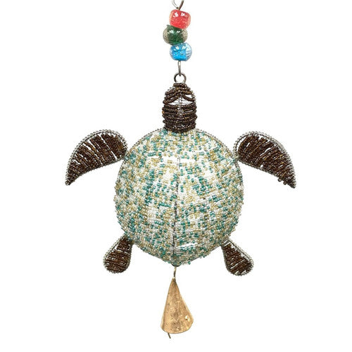 Beaded Turtle Wind Chime IN122561