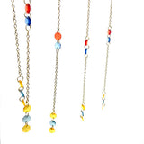 Beaded Crescent Moon Wind Chime IN210135