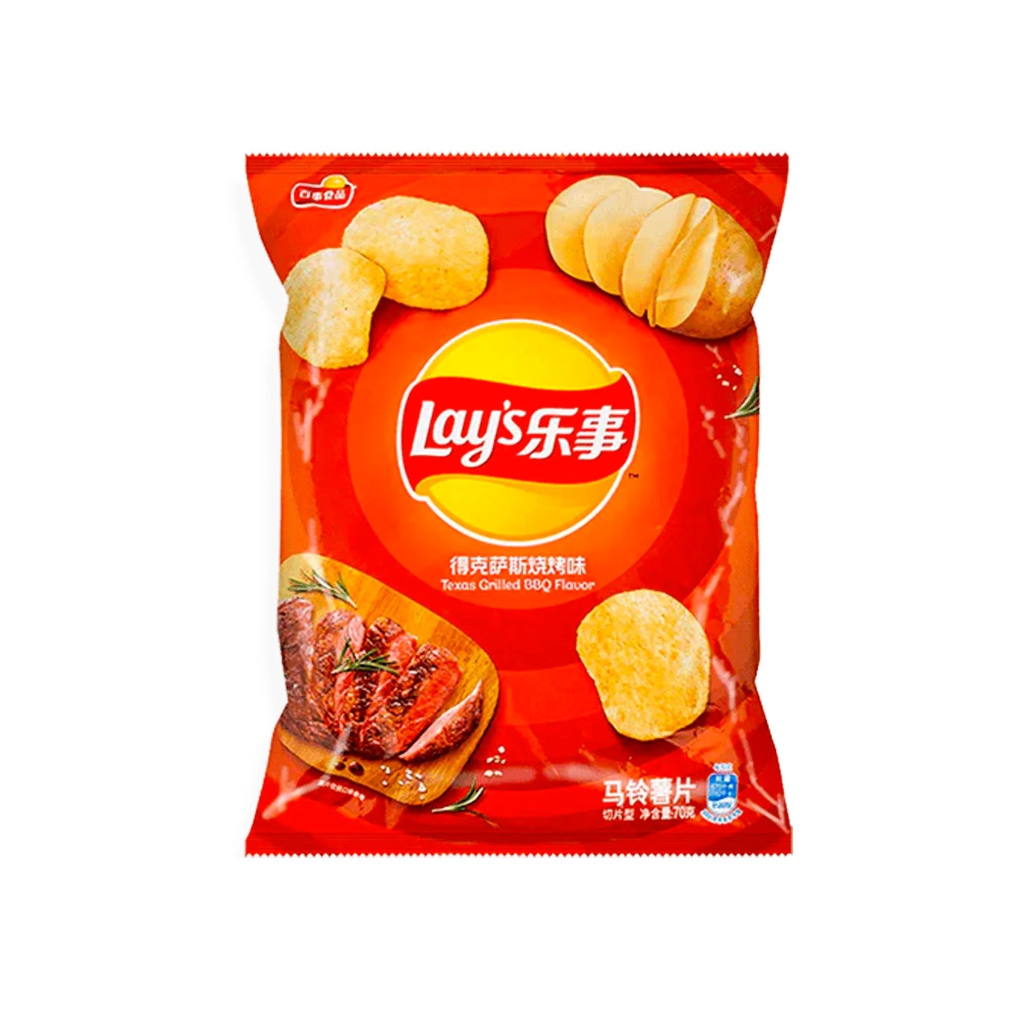 Lay's Texas Grilled BBQ Flavor (China) - TPCSUPPLYCO
