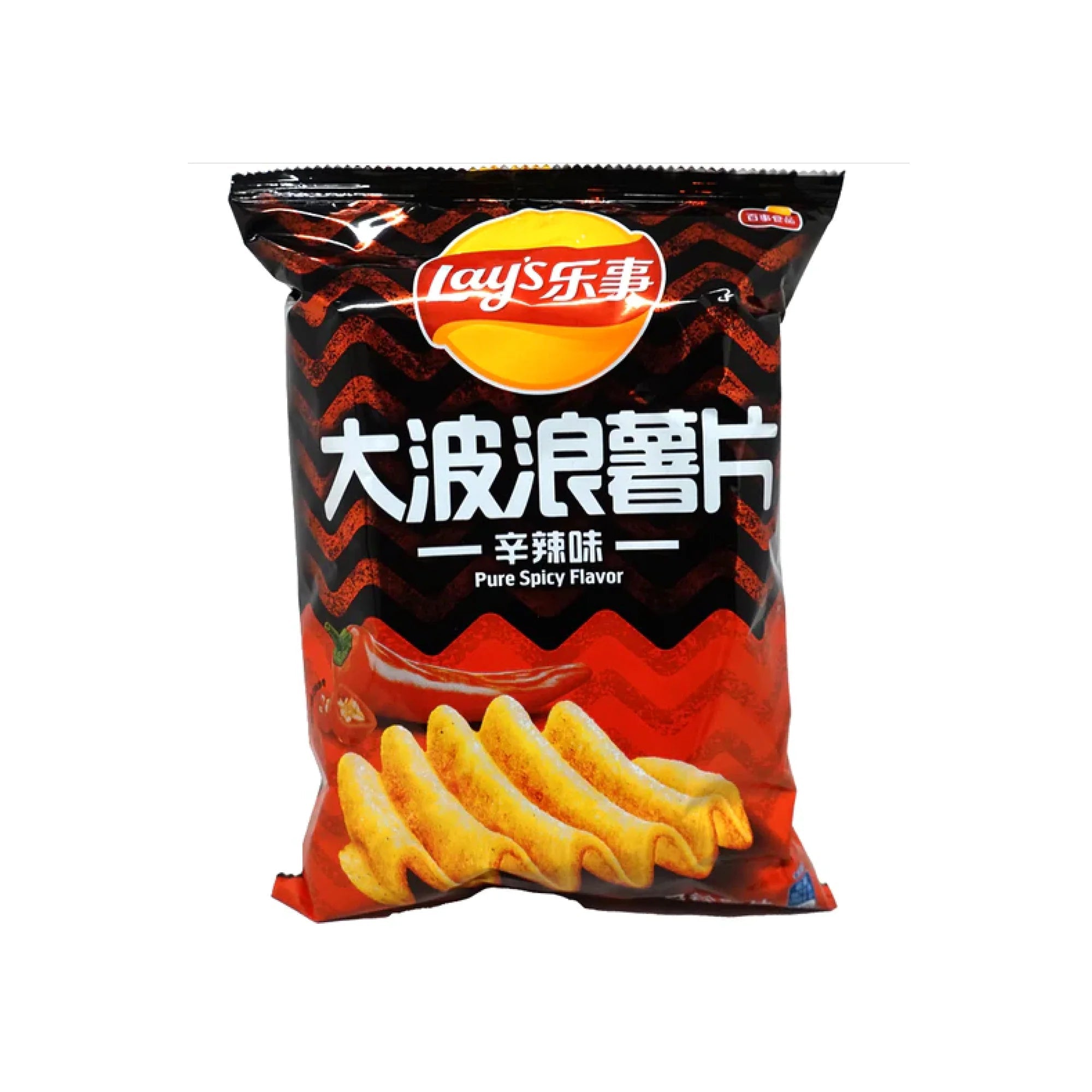 Lay's Wave Potato Chips Pure Spicy (China) - TPCSUPPLYCO