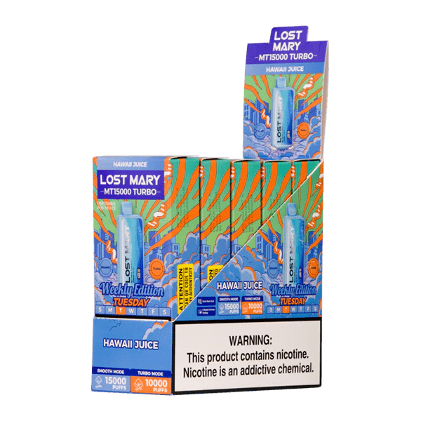 Lost Mary MT15000 Turbo 16ml 5% 5CT/BX - TPCSUPPLYCO