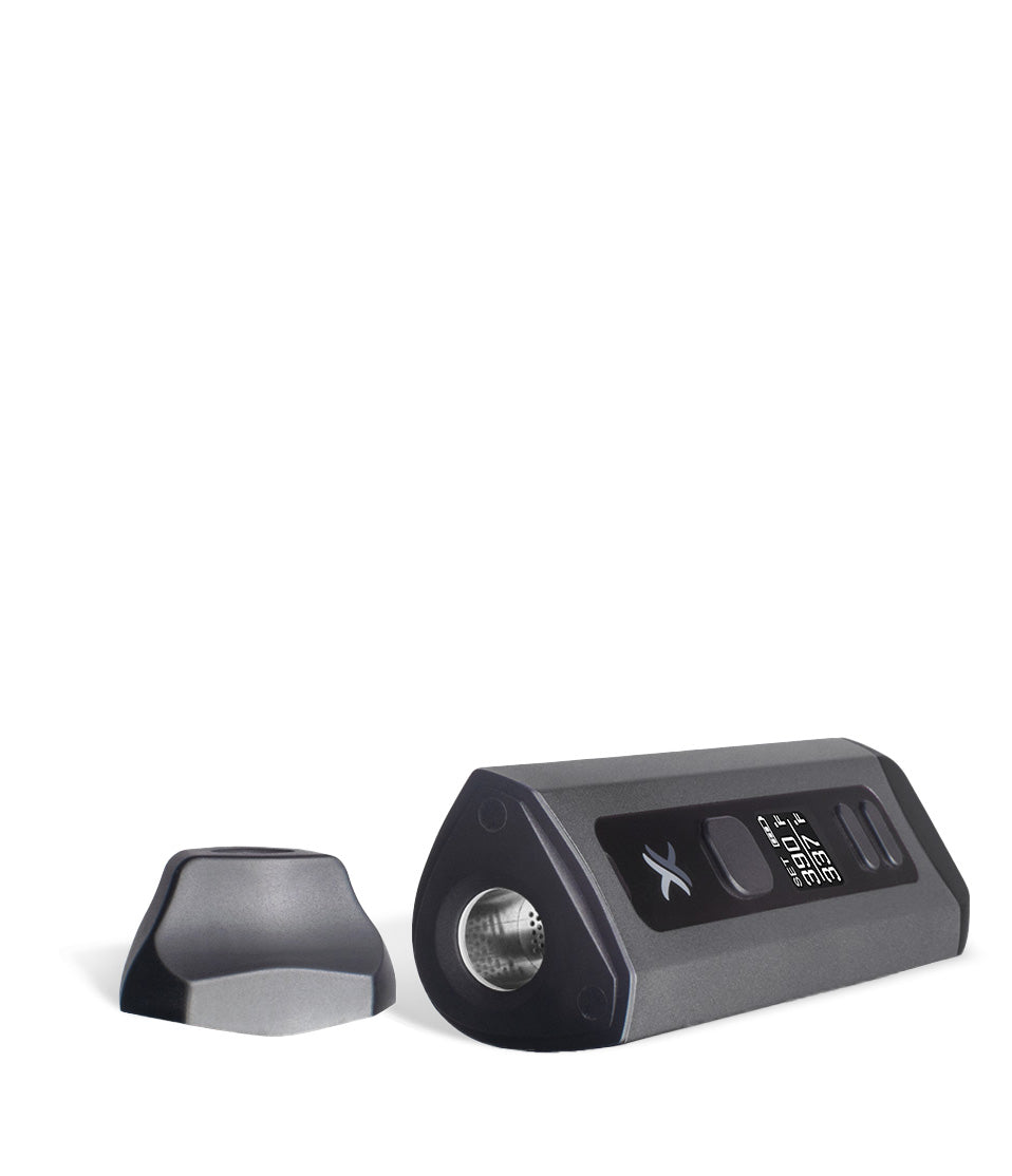 Gunmetal Exxus Mini Plus Vaporizer Top View