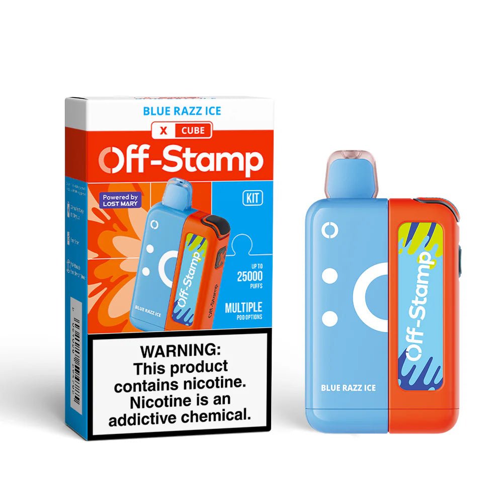 Off - Stamp X Cube 25K Puff Disposable Pod System - TPCSUPPLYCO