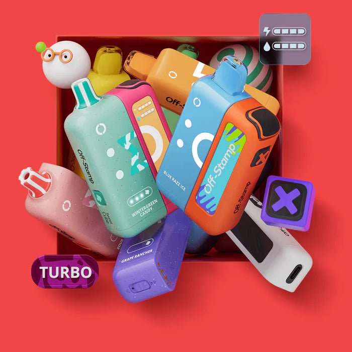 Off - Stamp X Cube 25K Puff Disposable Pod System - TPCSUPPLYCO