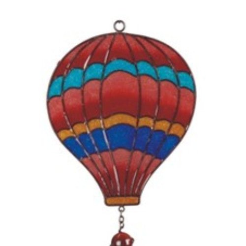 Red Hot Air Balloon Wind Chime GS99457 - TPCSUPPLYCO