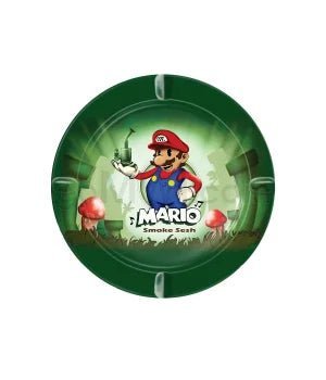 V Syndicate Metal Ashtray - Mario Smoke Sesh - TPCSUPPLYCO