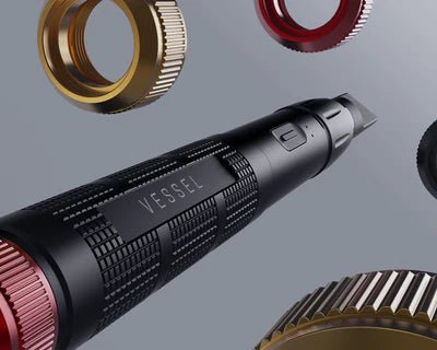 Vessel Expedition 300mAh Vape Battery - Black - TPCSUPPLYCO