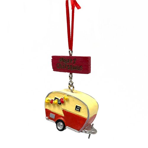 Vintage Camper Xmas Ornament Colorado Souvenir 1 Count - TPCSUPPLYCO