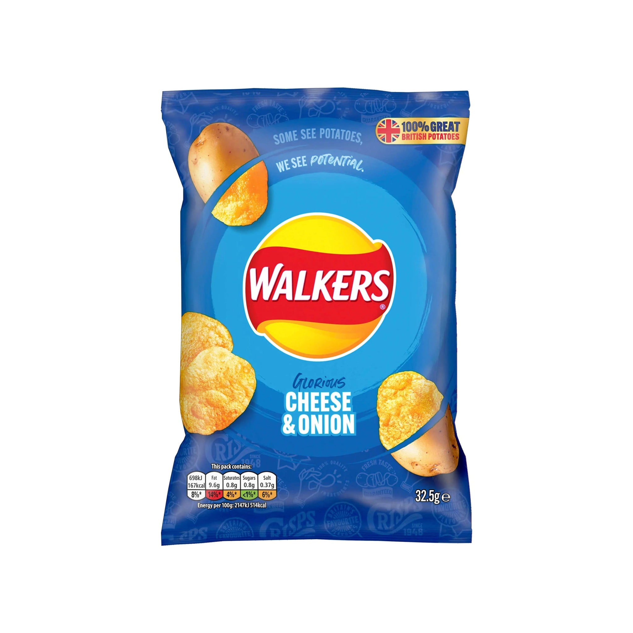 Walkers Cheese & Onion (United Kingdom) - TPCSUPPLYCO