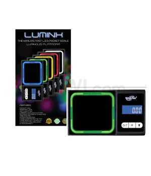 WeighMax Lux-100 100g x 0.01g Pocket LED Scales - Green
