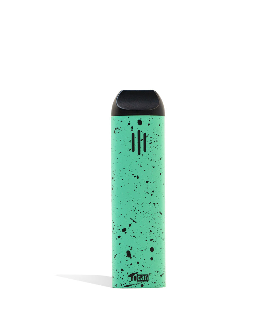 Teal Black Spatter Wulf Mods Flora Vaporizer Back