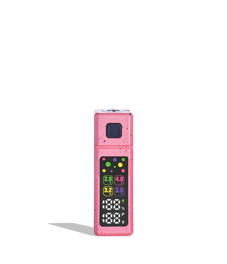 Pink-Black Spatter Wulf Mods Grid 510 Variable Voltage Battery