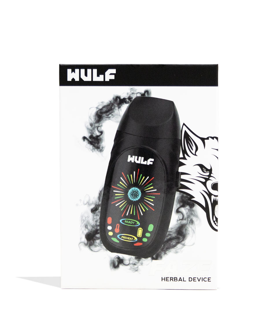 Black Wulf Mods Faze Portable Dry Herb Vaporizer Packaging
