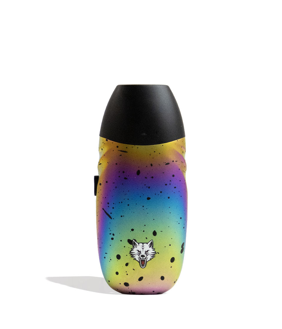 Full Color Spatter Wulf Mods Faze Portable Dry Herb Vaporizer Back View