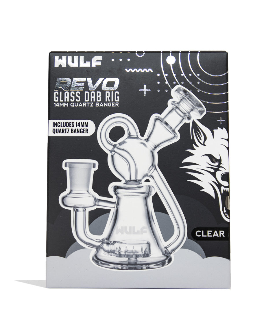Clear Wulf Mods Revo 14mm Dab Rig Packaging