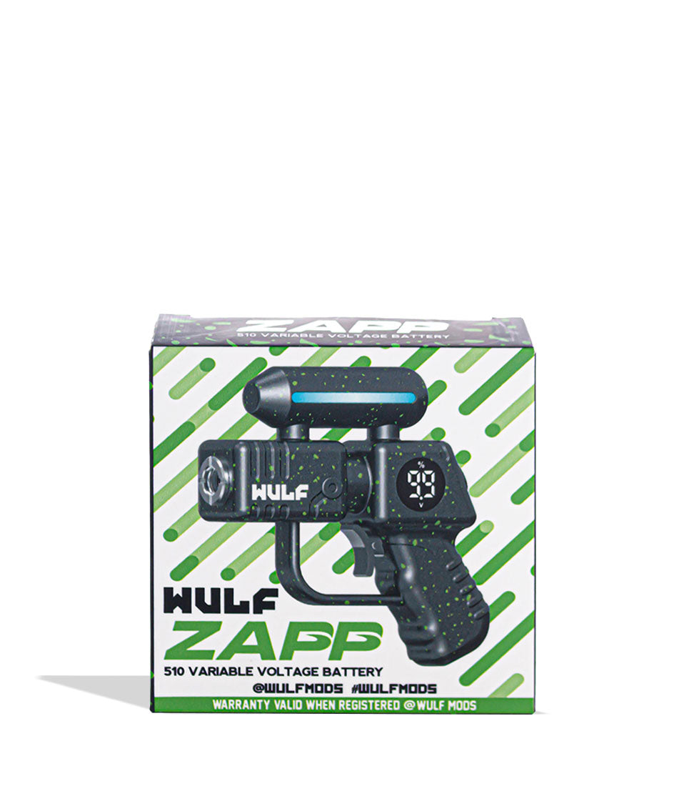 Black-Green Spatter Wulf Mods Zapp Battery Box