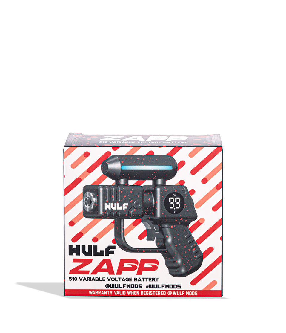 Black-Red Spatter Wulf Mods Zapp Battery Box