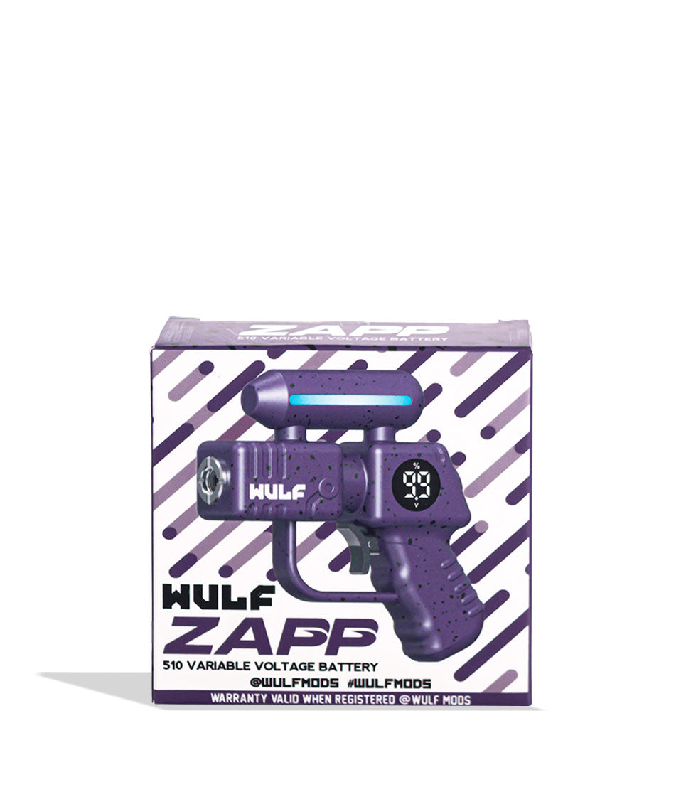 Purple-Black Spatter Wulf Mods Zapp Battery Box