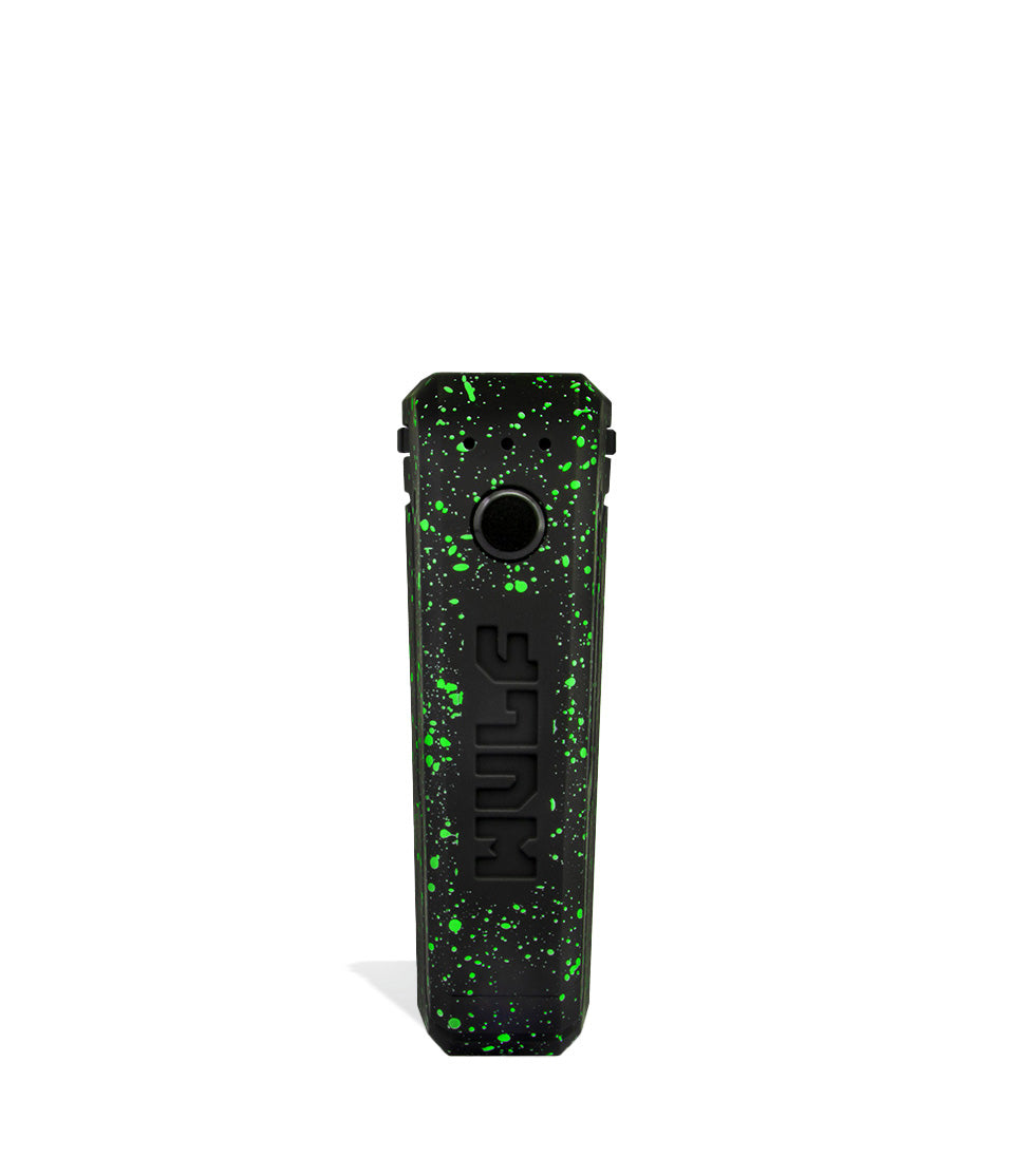 Black-Green Spatter Wulf Mods UNI Face View