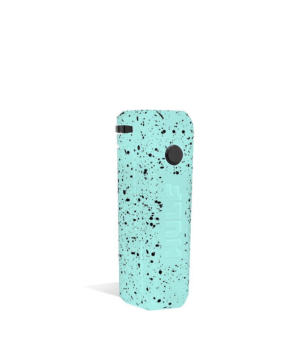 Teal-Black Spatter Wulf Mods UNI Adjustable Cartridge Vaporizer Side View