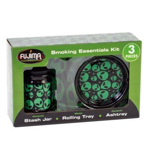 Fujima 3-in-1 Gift Set - Ashtray / Jar / Tray - TPCSUPPLYCO