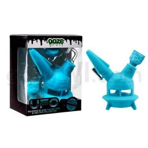 Ooze UFO 6″ Silicone Waterpipe & Nectar Collector - TPCSUPPLYCO