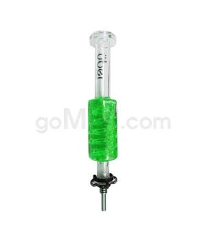 Uber Glass 6" Freezable Nectar Collector Straw - Green - TPCSUPPLYCO